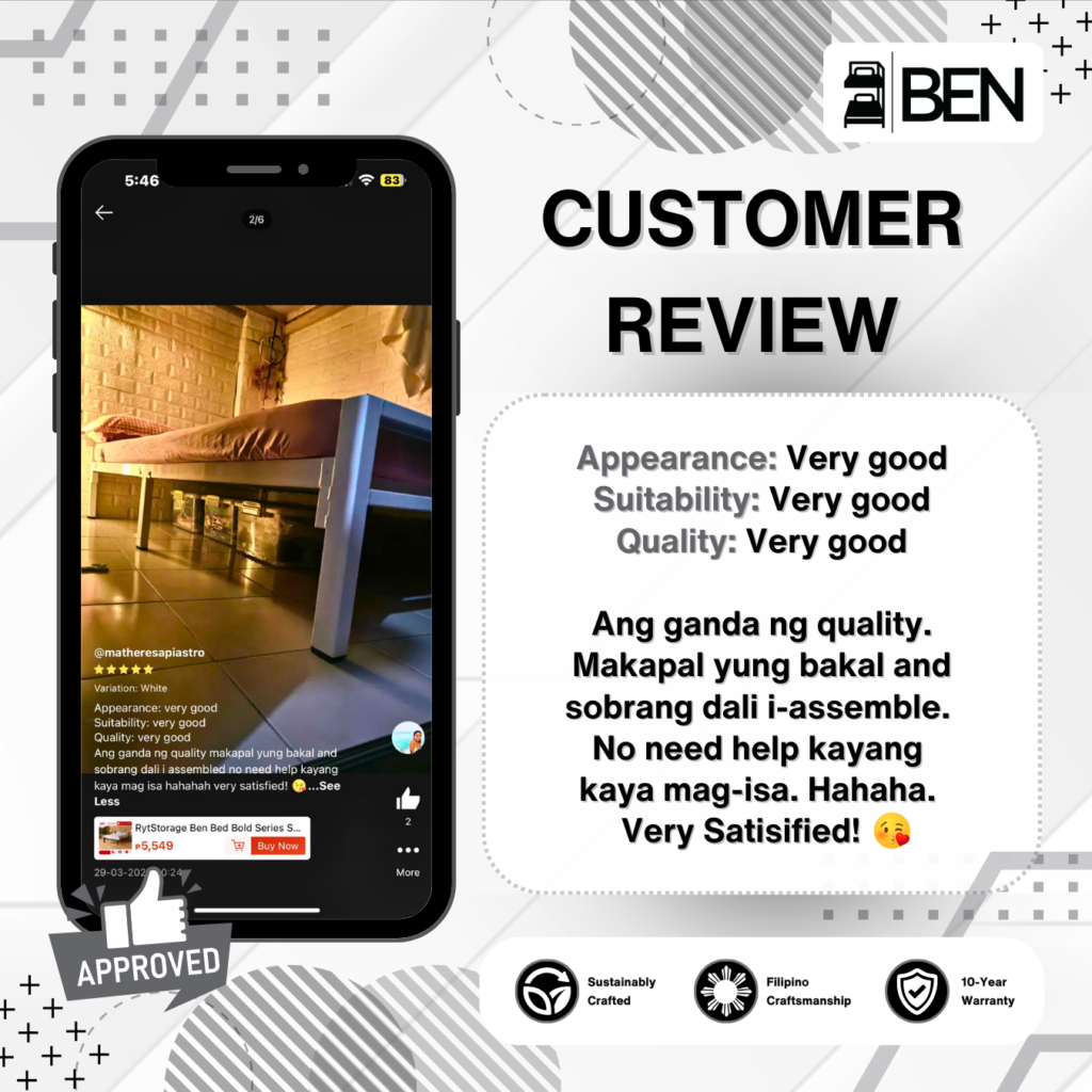 Ben Bed Customer Review (3)