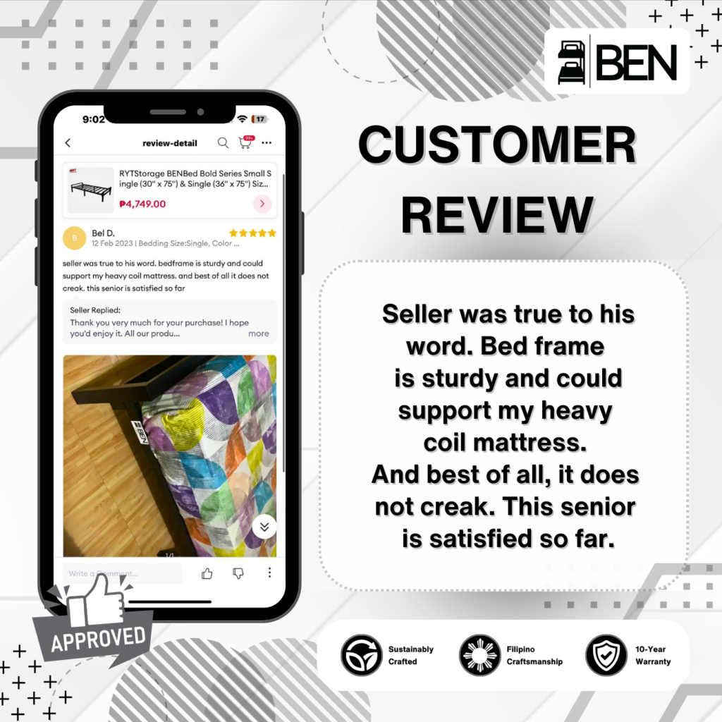 Ben Bed Customer Review (5)